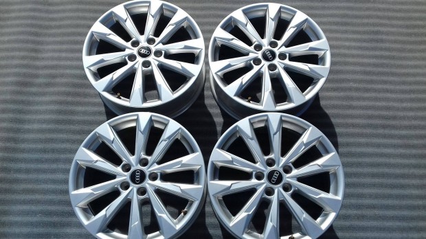 18 col 5x112 újszerű gyári Audi alufelni garnitúra / Vw Skoda Seat