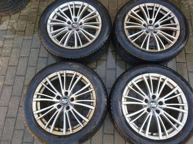 18 col 5x120 MSW (O.Z.) alufelnik, tli szett, olcsn eladk