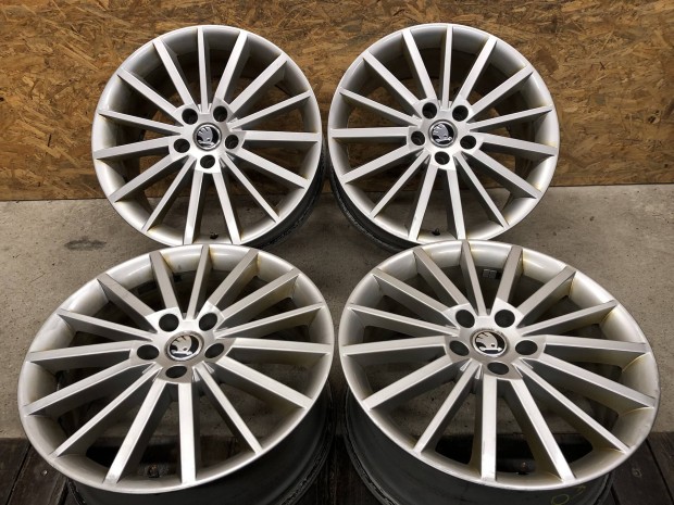 18 colos gyári Skoda alufelni Audi, VW, Seat 18 col