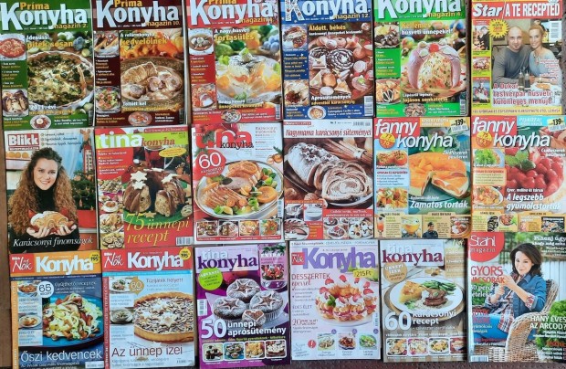 18 darab konyha, recept tmj magazin elad