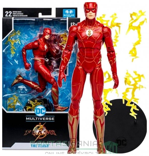 18cm DC Multiverse The Flash Movie Flash Villm figura j mozis megjel