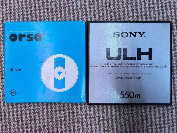 18cm-es sony szalag + res ors