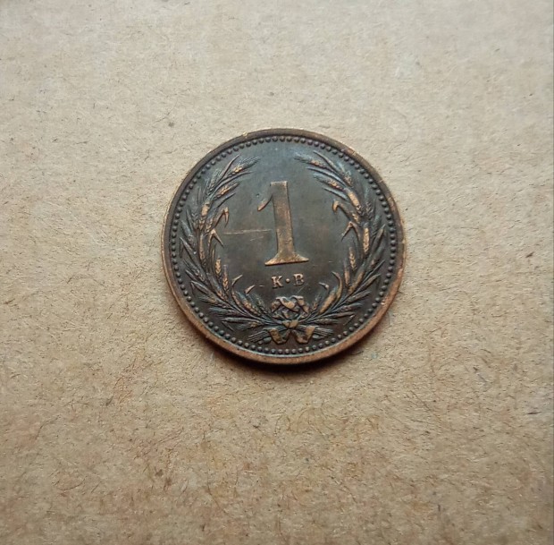 1902 korona 1 fillr 
