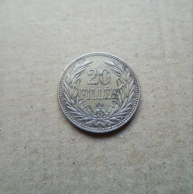 1907. Korona 20 fillér