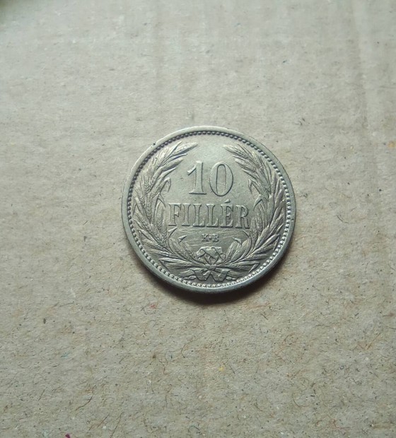1908. Korona 10 fillér