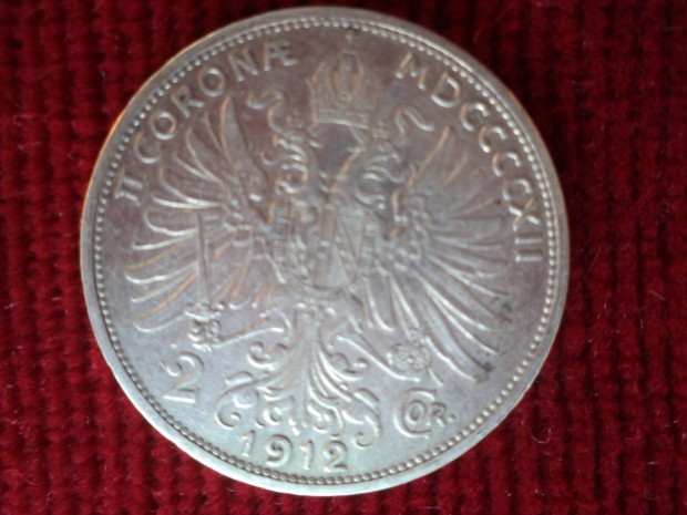 1912-es Ferenc J. ezst 2 korona elad