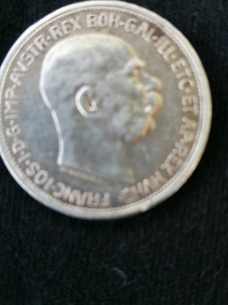1912-es ezst 2 korona