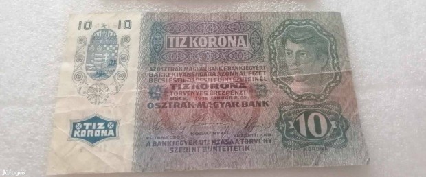 1915 / 10 Korona (MM) Apr Lyuk!