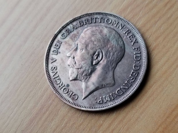 1917-es V.György Angol 1 penny