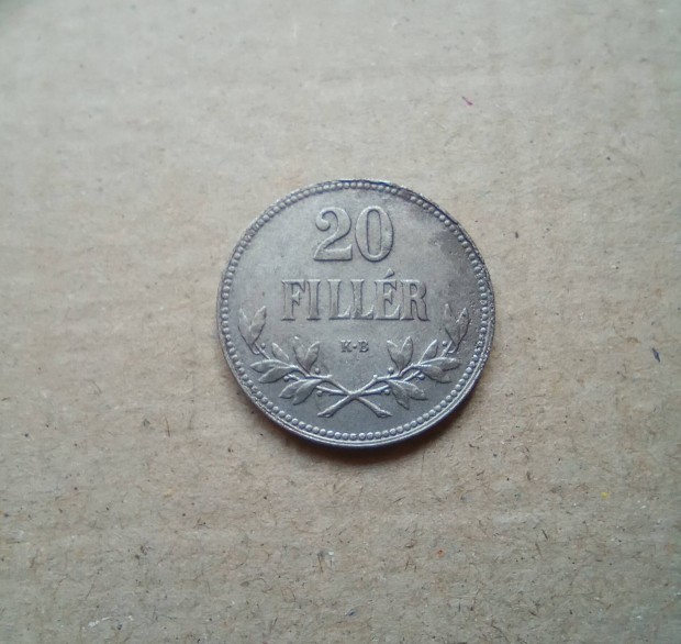 1918. Korona 20 fillér