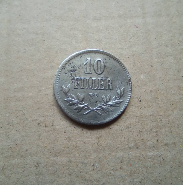 1920. Ritkább vas korona 10 fillér