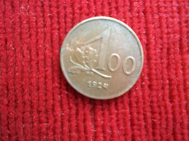 1924-es 100 kronen (1 groschen) elad