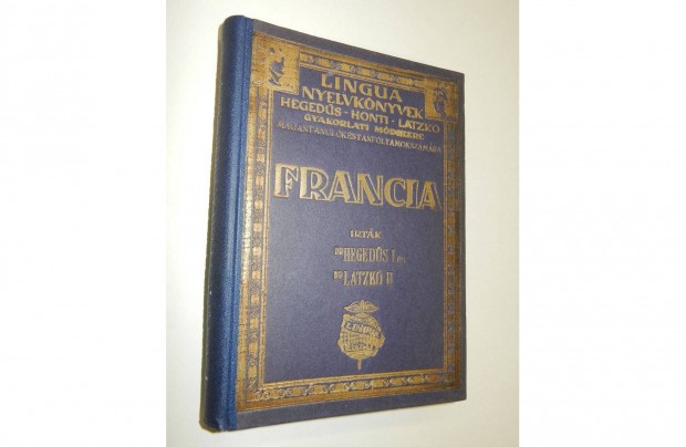 1925 Antik - Lingua nyelvknyv Francia - Magntanulsra s tanfolyamok