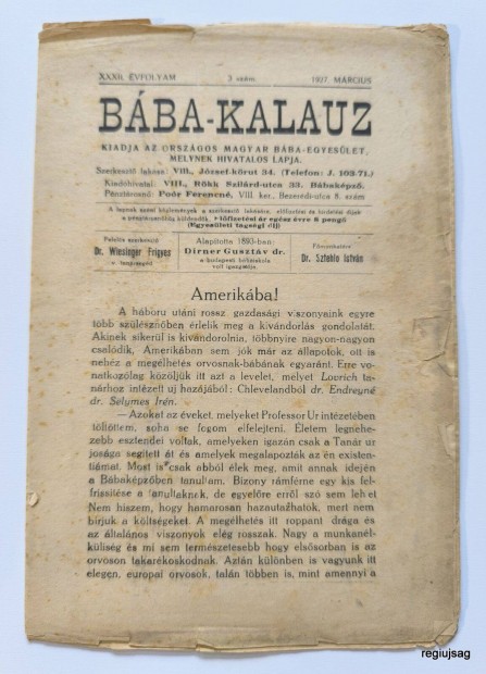 1927 III / Bba-Kalauz / jsg - Magyar / Ssz.: 27892