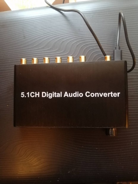 192 kHz-es DAC 5.1 csatorns digitlis audio konverter