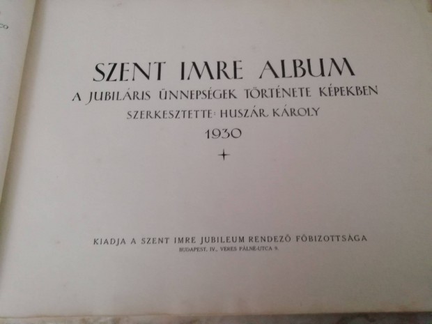 1930-as Szent Imre Album