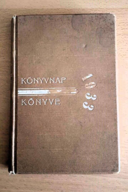 1933 Magyar Knyvnap Knyve (3 m egyben), jutalomknyv cmkvel