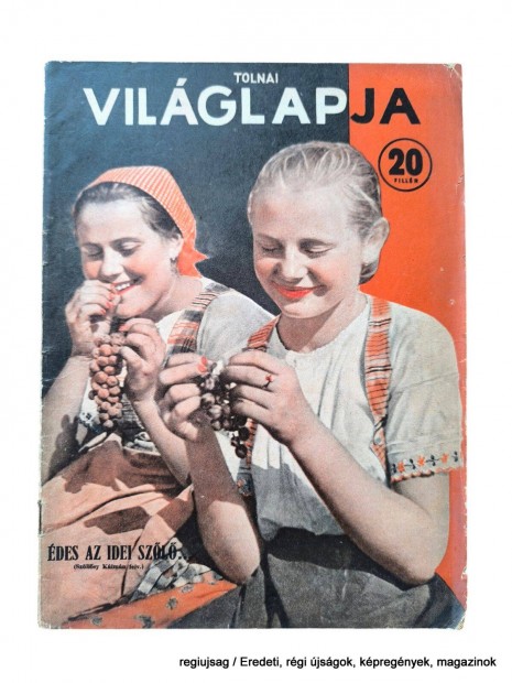 1936 szeptember 30 / Tolnai Vilglapja / Eredeti jsg