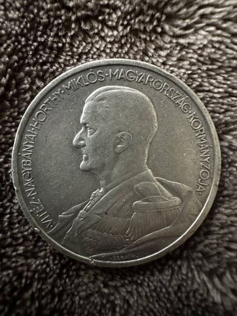 1939 Horthy ezüst 5 pengő