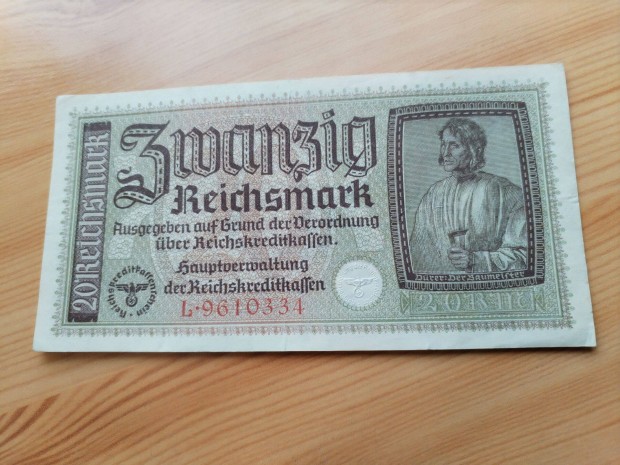 1940-es Nmet birodalmi 20 Reichsmark