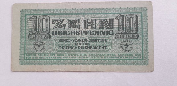 1942-1945 10 reichspfennig