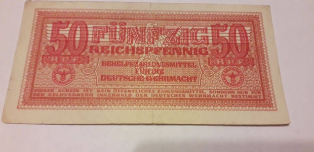 1942-1945 50 reichspfennig