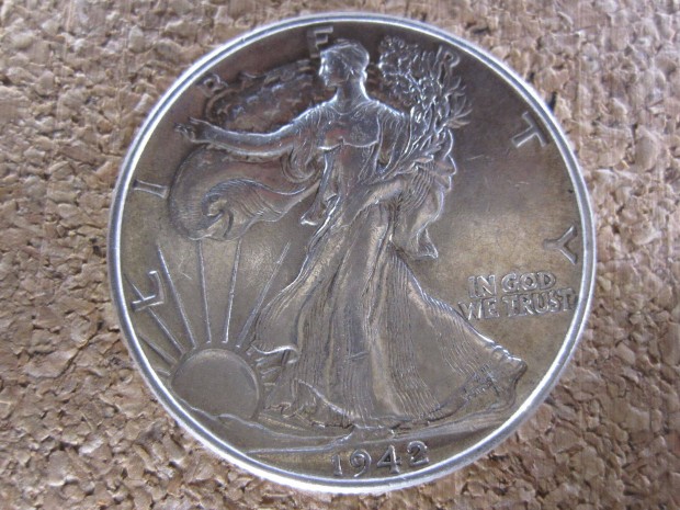 1942 Walking Liberty Half Dollar