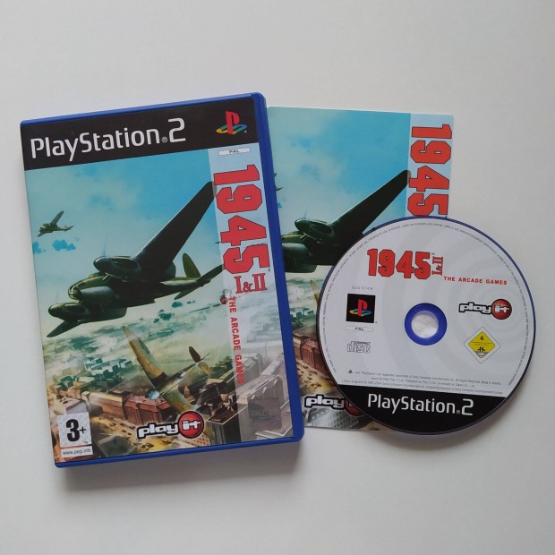 1945 I&II The Arcade Games PS2 Playstation 2