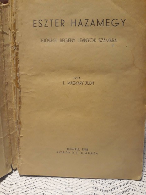 1946-ban kiadott ifjsgi regny