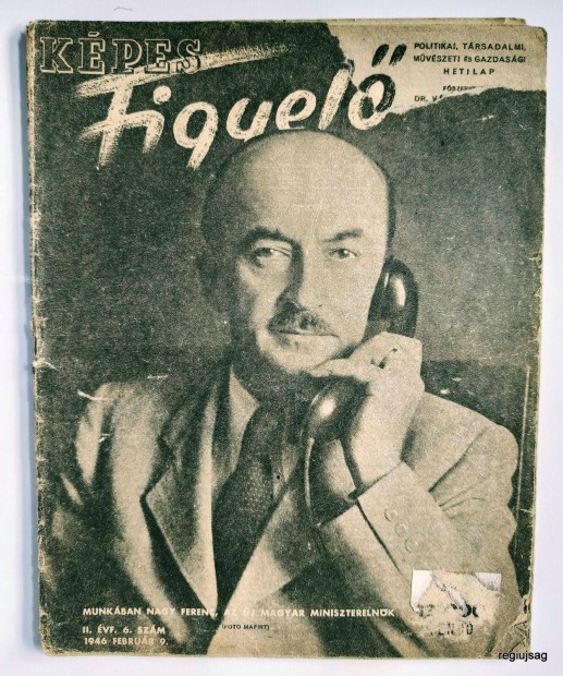 1946 februr 9 / Kpes Figyel / jsg - Magyar / Ssz.: 27253