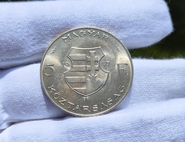 1947 5 forint ezst rme