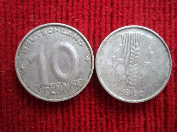 1950-52-es NDK 10 pfennig elad