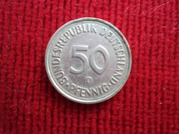 1950-76-os NSZK 50 pfennig elad