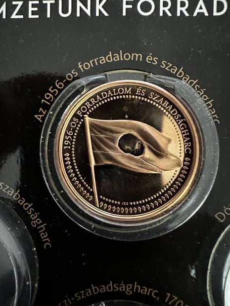 1956-os forradalom 60. évfordulója - bronz emlékérem