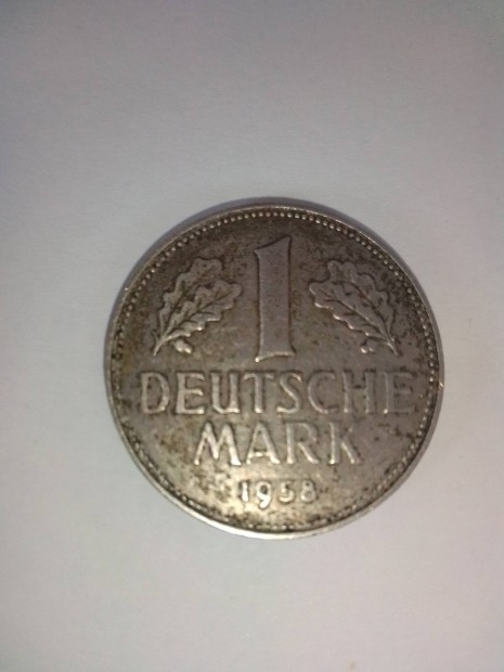 1958 D 1 Bundesrepublik Deutschland Mark elad!