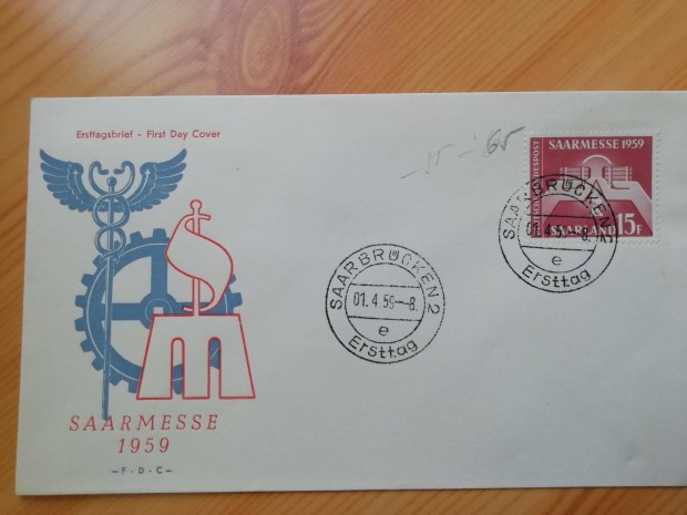 1959-es ritka Nmet FDC IV