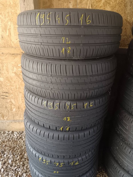 195/45R16 Falken, Continental nyári gumi