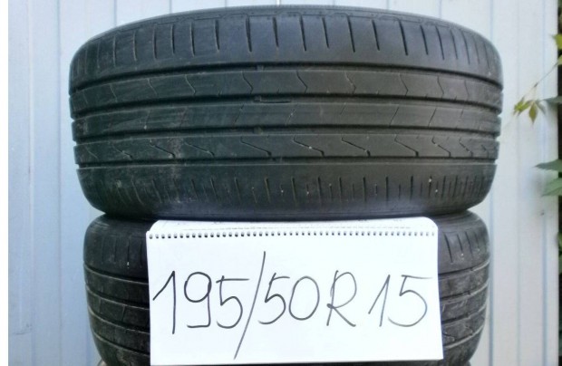 195/50 R15 Hankook nyárigumi 4 db