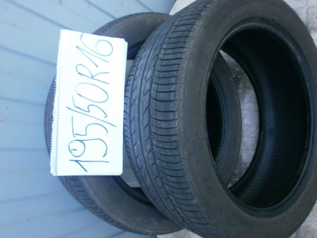 195/50 R16 Bridgestone nyrigumi 2 db