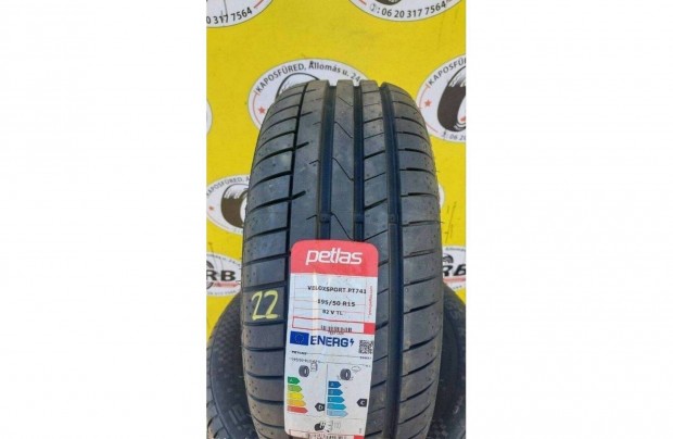 195/50 r15 Petlas j nyri 2022 , 17000ft/db