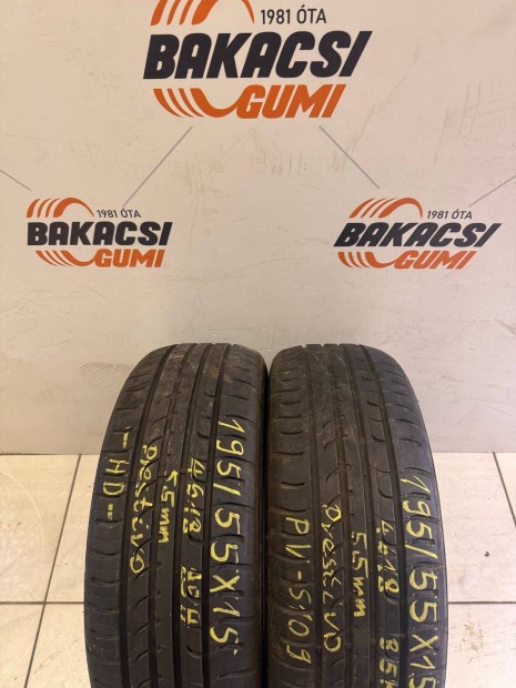 195/55R15 195 55 15 195/55x15 Prestive nyári gumi eladó