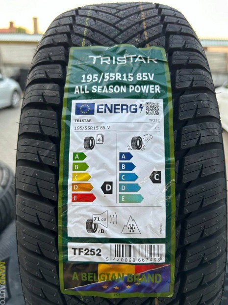 195/55R15 Tristar All Season,Új négy évszakos gumi