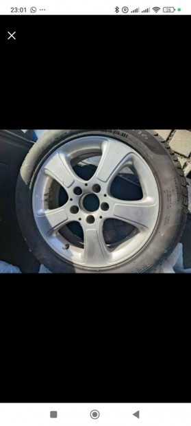 195/55 R16 nyri gumi Mercedes alufelni 