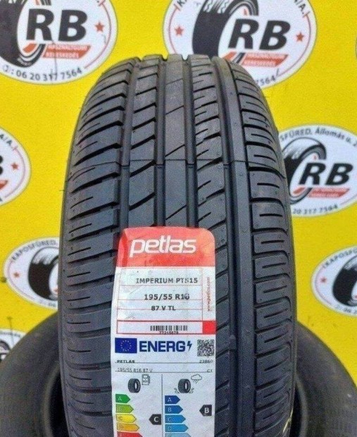 195/55 r16 j Petlas nyri 2022 23000 Ft/db