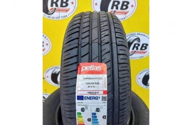 195/55 r16 Új Petlas nyári 2022 23000 Ft/db