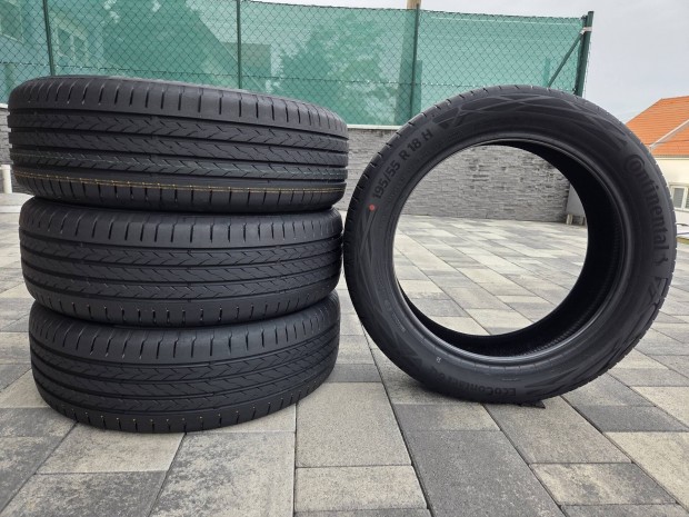 195/55 r18 újszerű continental nyári gumik