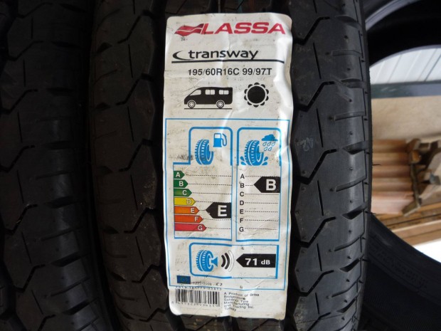 195/60R16C Lassa j gumi 2db olcsn elad!