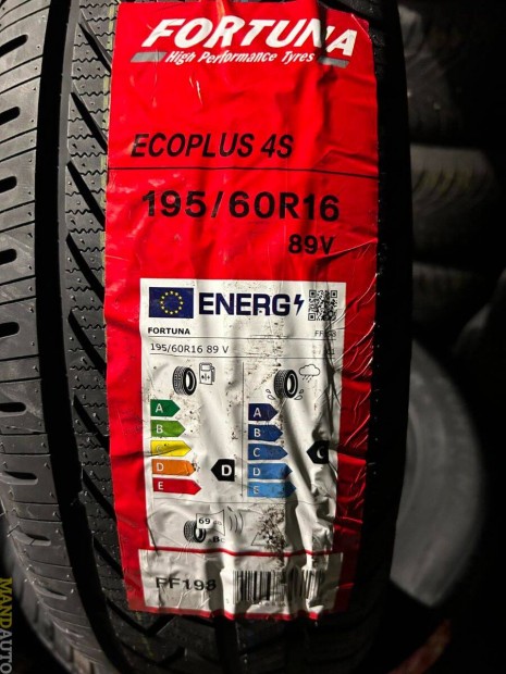 195/60R16 Fortuna Ecoplus 4Season,j ngy vszakos gumi