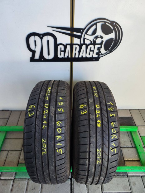 195/60 R15 Goodyear 2db Nyárigumi 90Garage #1220