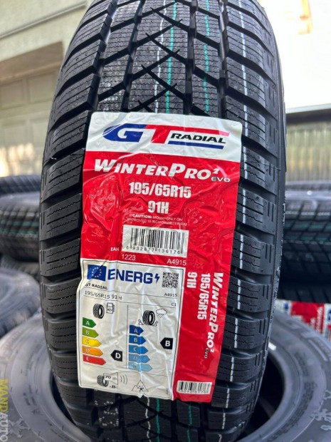 195/65R15 Gtradial Winterpro2Evo(Dot:2024!!!),j tligumi